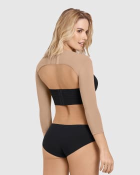 invisible smoothing  sleeve arm shaper-852- Nude-MainImage