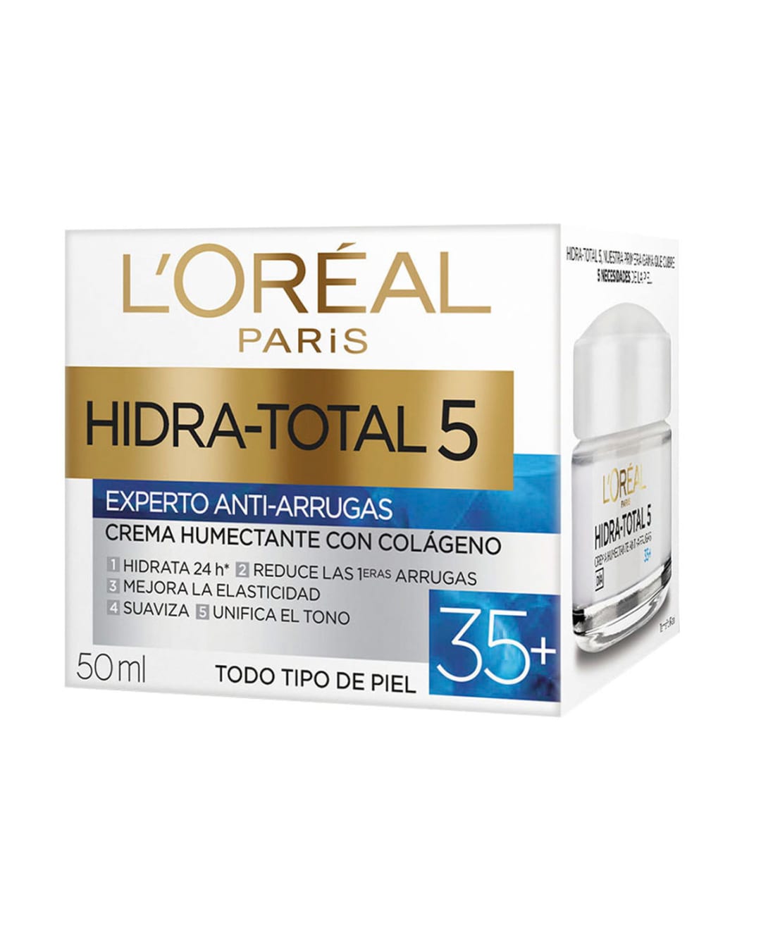 Crema Humectante con Colágeno 35+ L'Oréal Paris | Leonisa Colombia