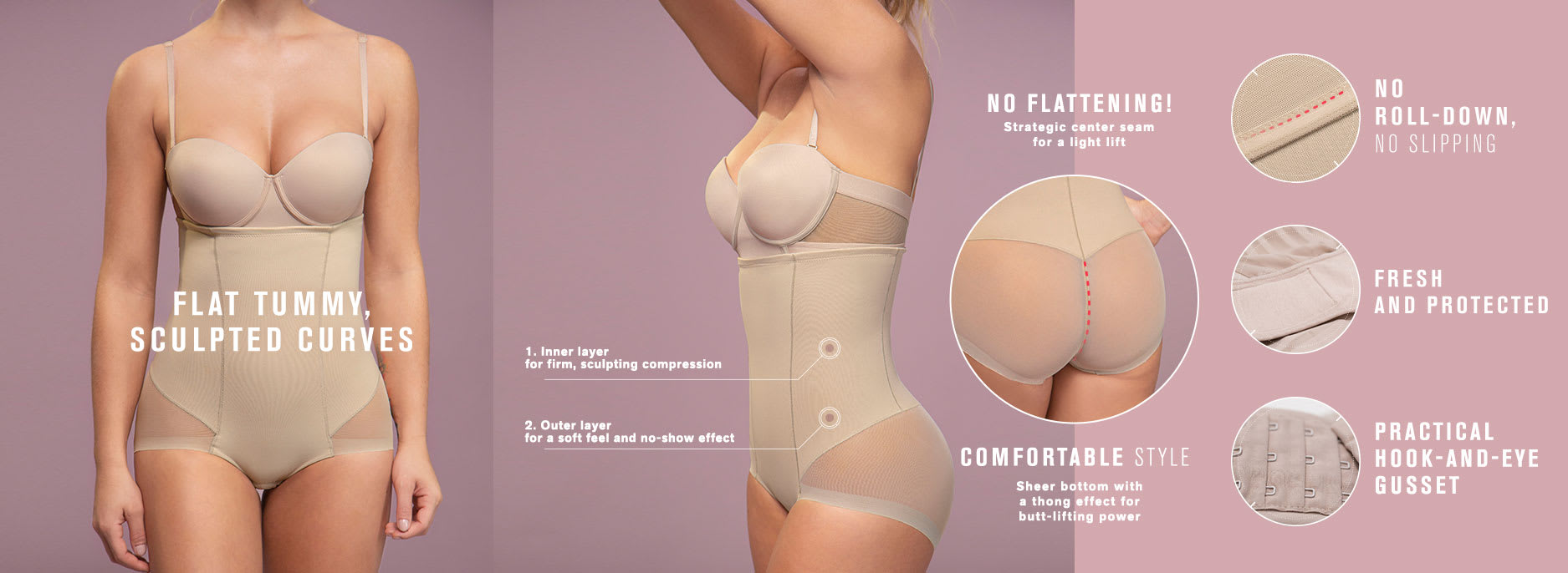 Extra High-Waisted Sheer Bottom Sculpting Shaper Panty