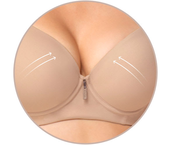 High Profile Underwire Bra with Full Coverage - Cover Bra.