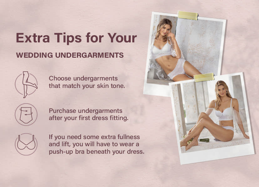 Extra Tips for Your Wedding Undergarments