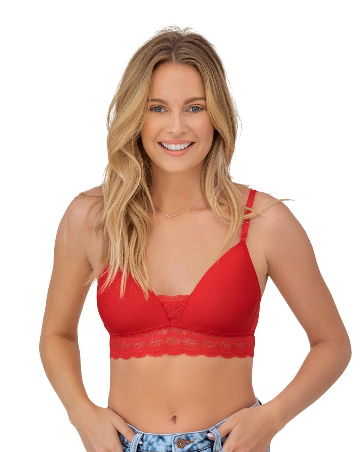 Wireless Soft Contour Lace Bralette