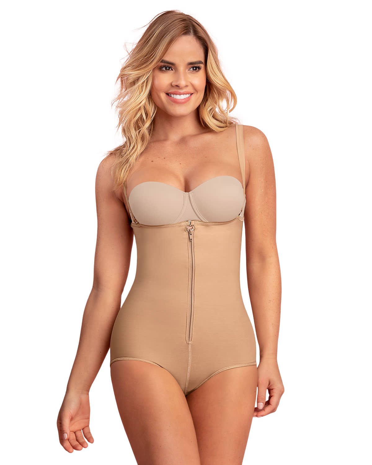 Slimming Braless Body Shaper in Classic Panty