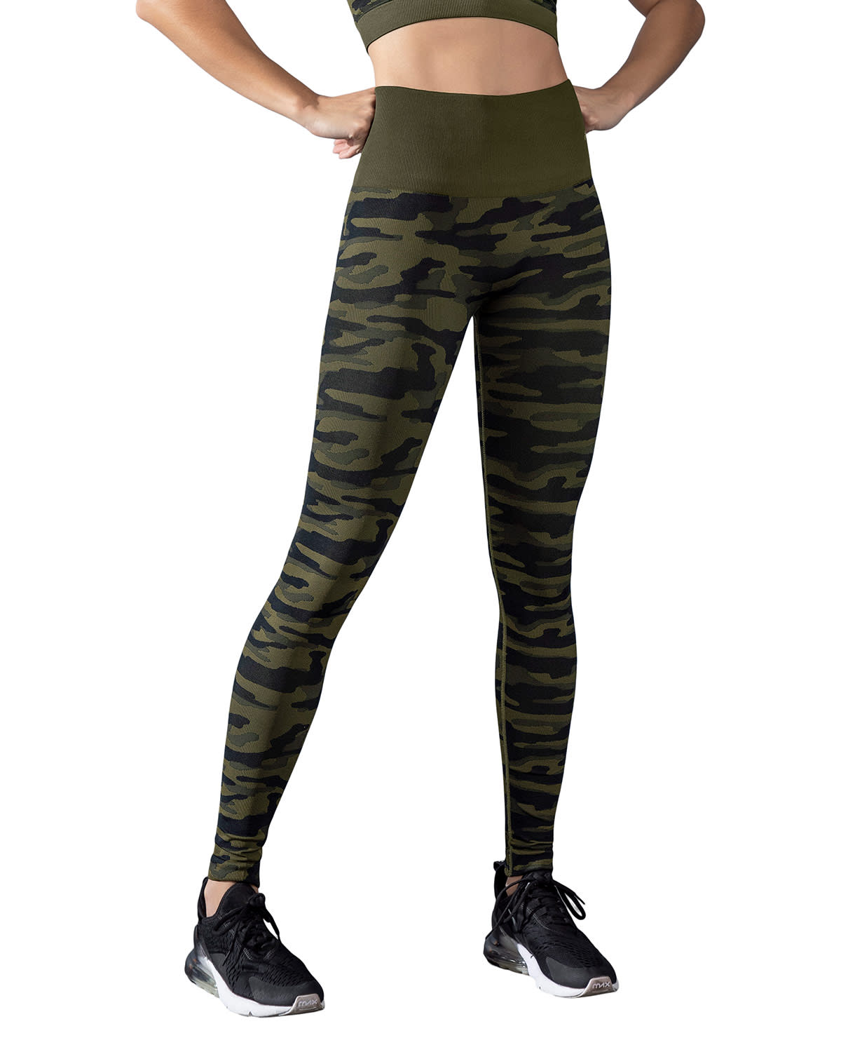 Smoothing High-Waisted Graphic Active Legging
