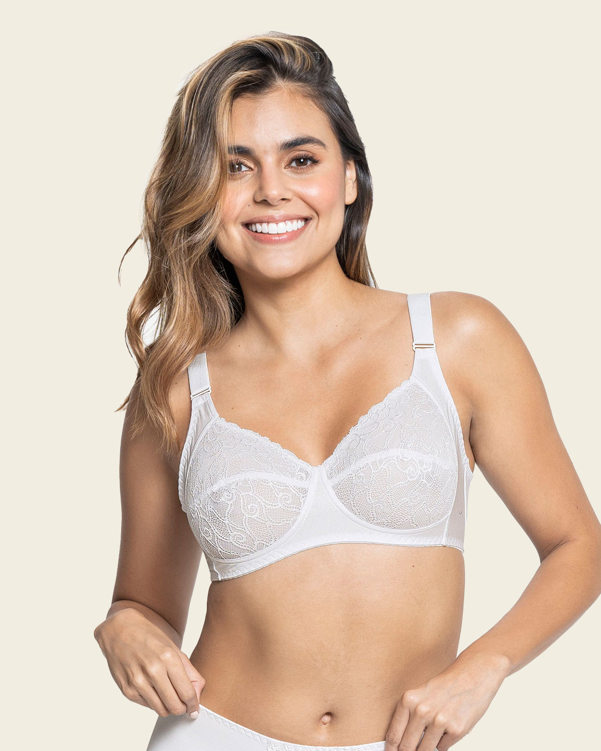 Brasier Mastectomía Leonisa 011530 Blanco - Leonisa