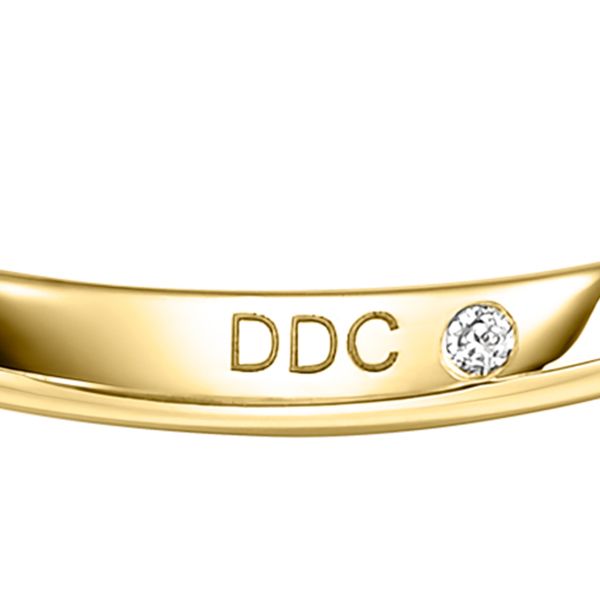 Idylle Blossom ring, 3 golds and diamonds - Jewelry