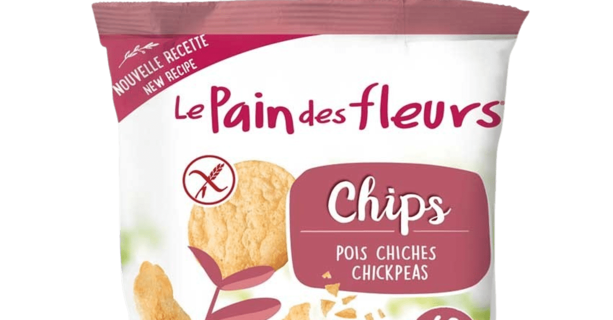 Chips de garbanzos Le Pain des Fleurs 50 g