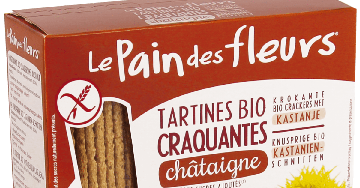 Tartines Craquantes Bio A La Chataigne Le Pain Des Fleurs