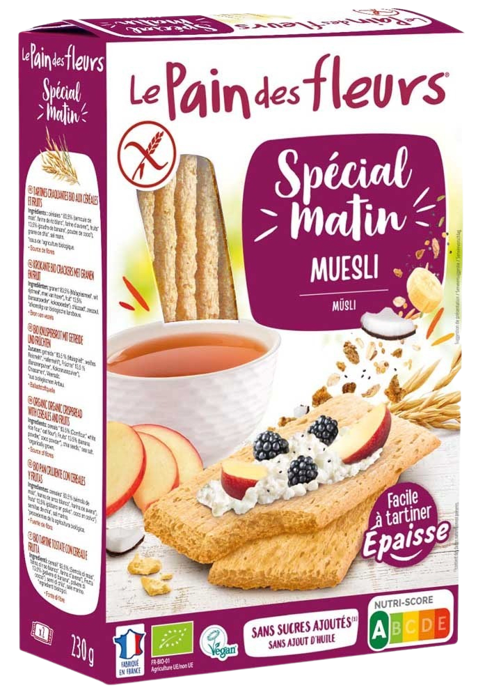 Bio Müsli Knusperbrot SPECIAL MATIN