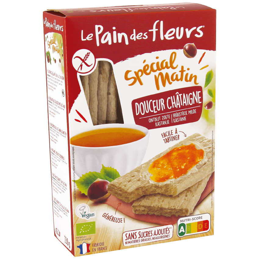 Le Pain Des Fleurs Crunchy Organic Toast Gluten Free