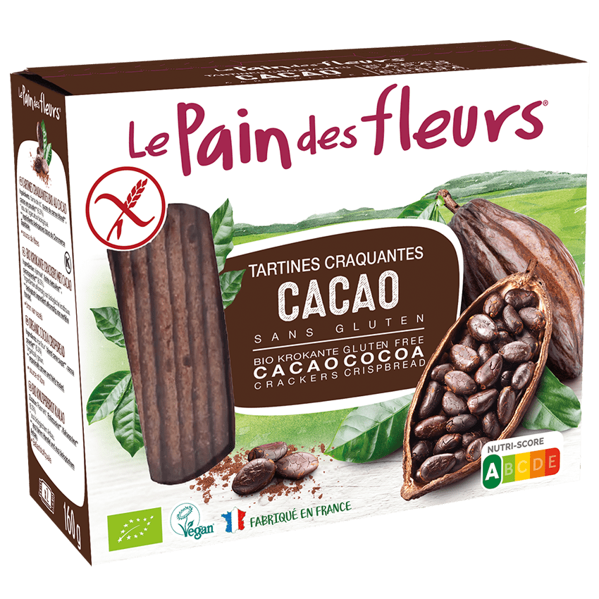 Tostadas Crujientes Ecológicas de Cacao