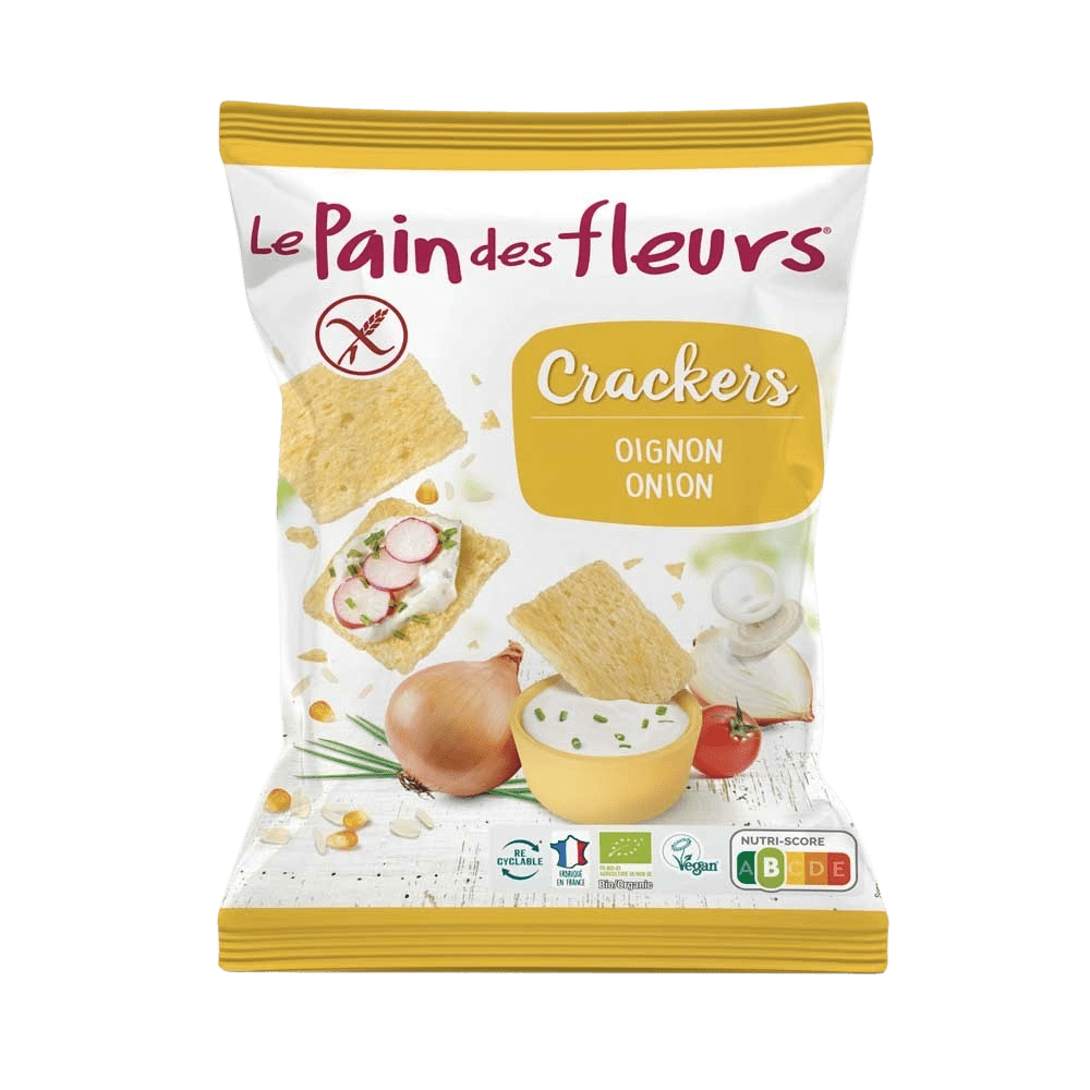 Crackers Bio à l'Oignon