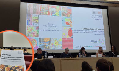 Colloque à l’Assemblée nationale : l’urgence d’agir face aux aliments ultra-transformés