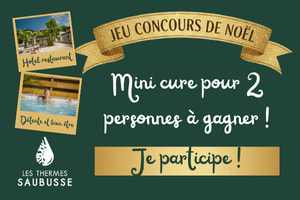 Jeu Concours de noël LesCuristes.fr - Tentez de gagner une mini cure pour deux personnes d'une valeur de 830€