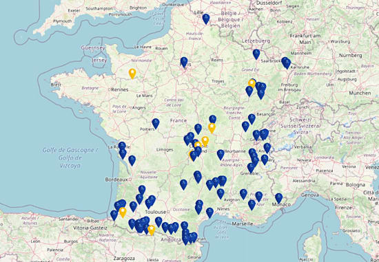 Trouver sa station thermale : la carte interactive LesCuristes.fr