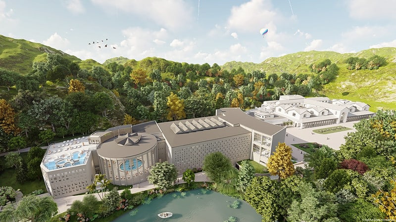 Ouverture du spa thermal des Thermes de Luchon