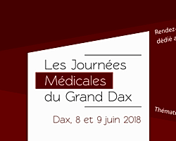 Illustration pour Rendez-vous les 8 et 9 juin 2018 pour « Les journées Médicales Du Grand Dax »