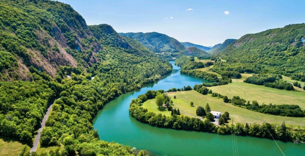 tourisme lons le saunier, gorges de l'ain