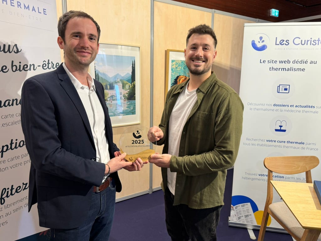 Troph&eacute;e de l&rsquo;Excellence Thermale 2026 remis &agrave; la station thermale des Thermes Sarrailh de Dax