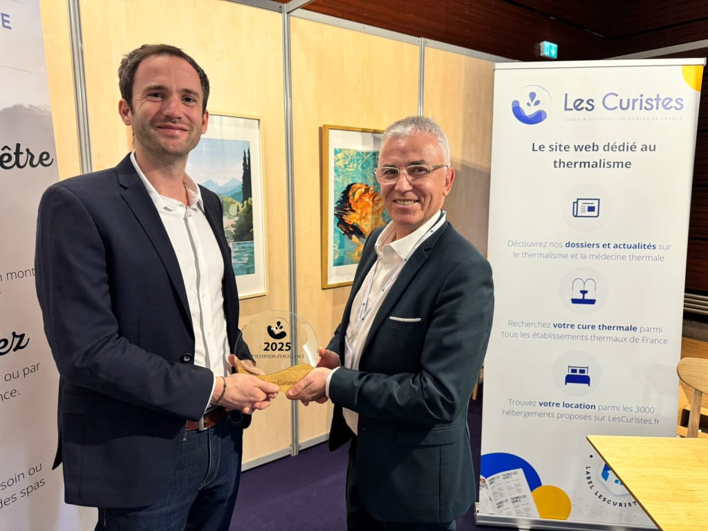 Les thermes de Vittel recoivent le Troph&eacute;e de l&rsquo;Excellence Thermale 2026