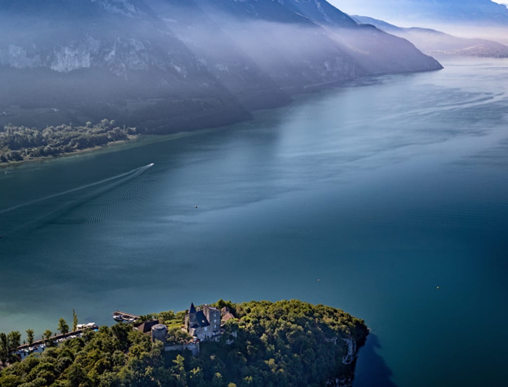 tourisme la lechere, lac du bourget