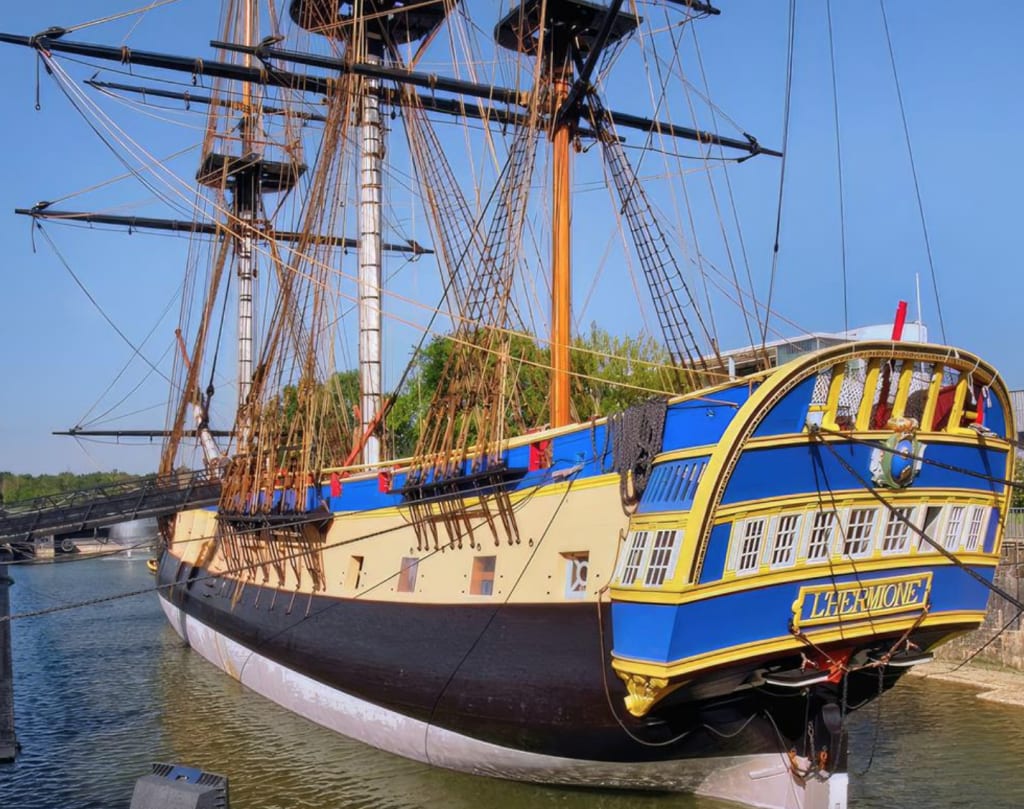tourisme rochefort, l'hermione