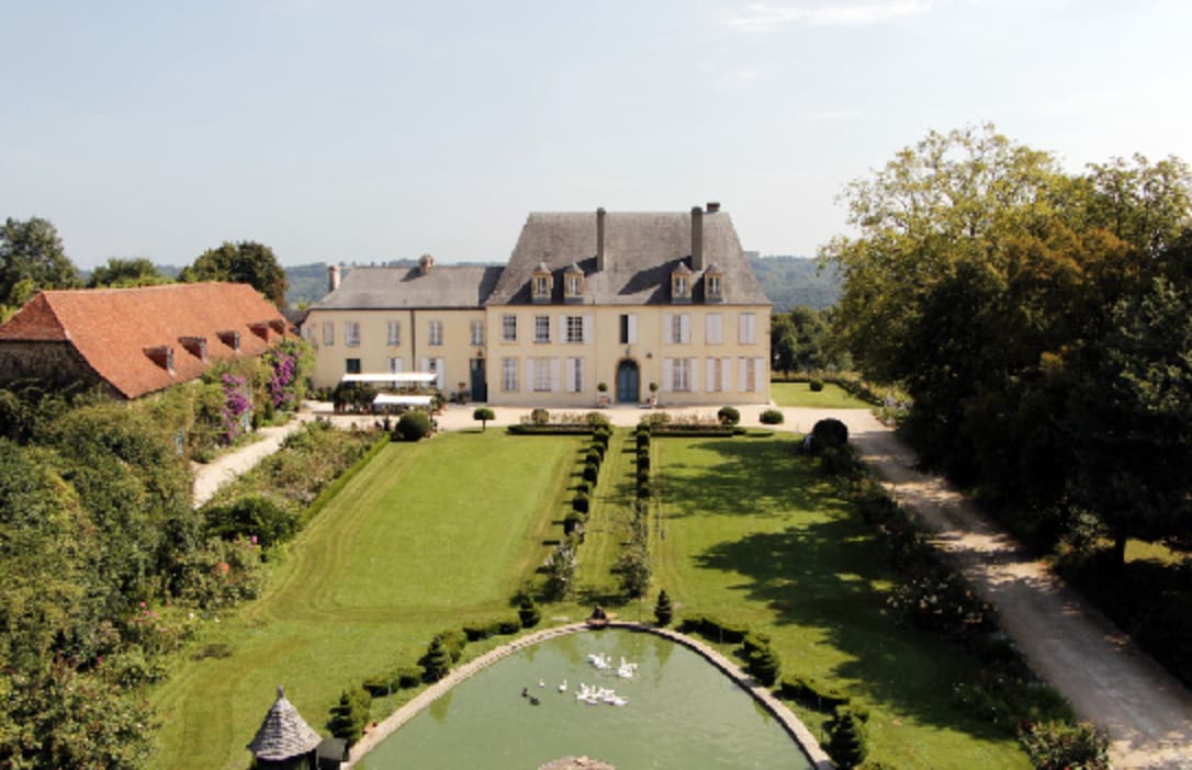 tourisme eugenie les bains, chateau et jardin de marrast