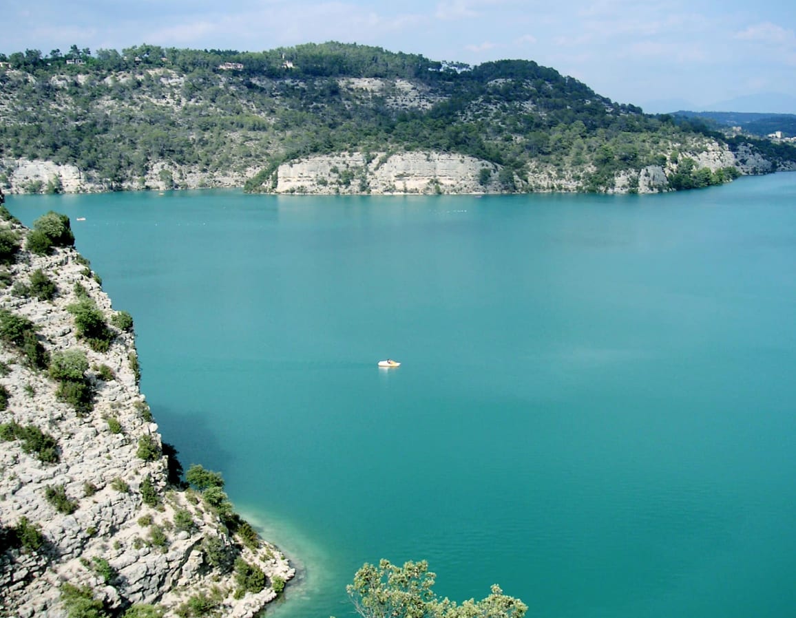 tourisme gréoux les bains, esparron de verdon lac