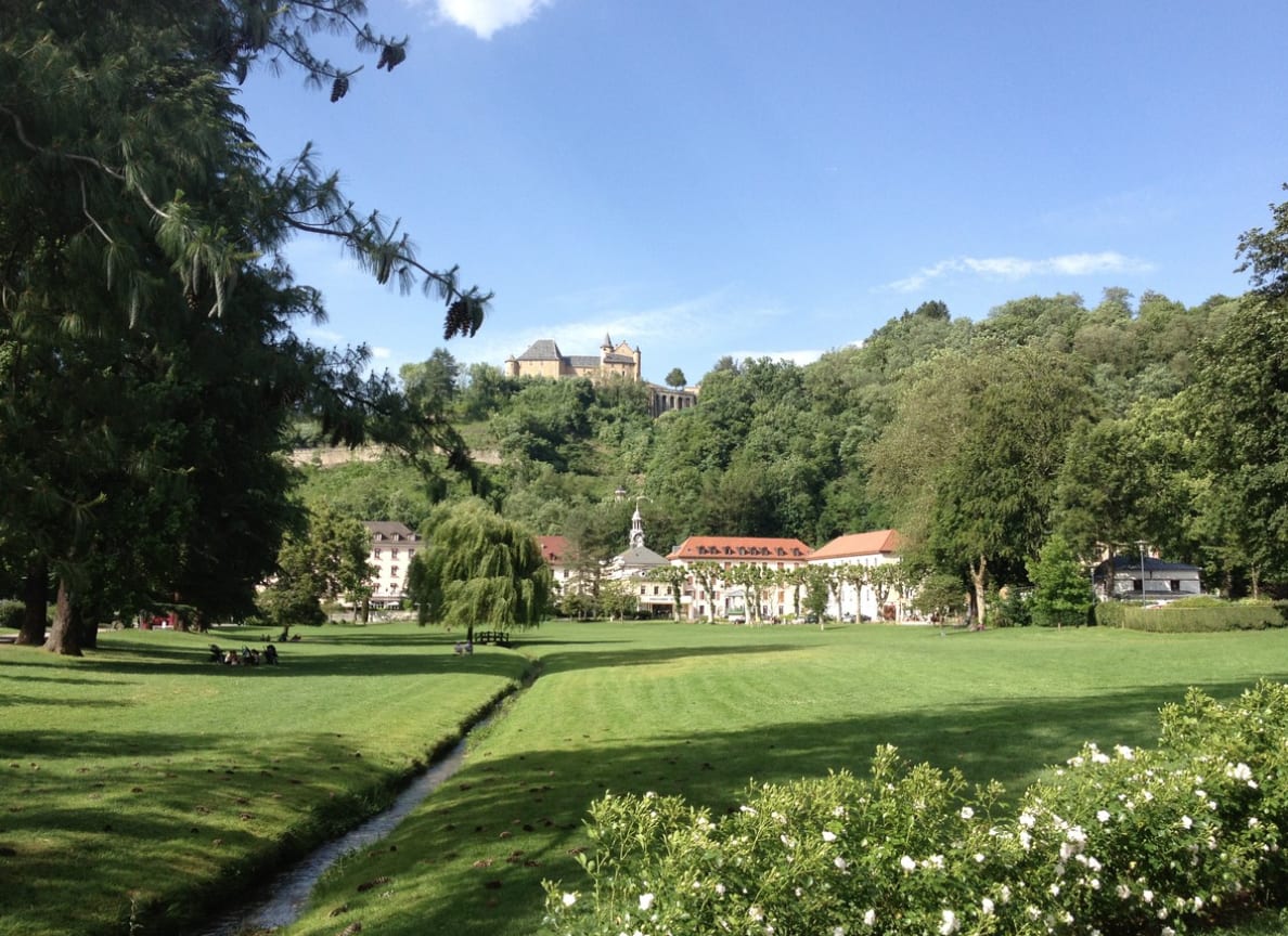 tourisme uriage-les-bains, parc thermal