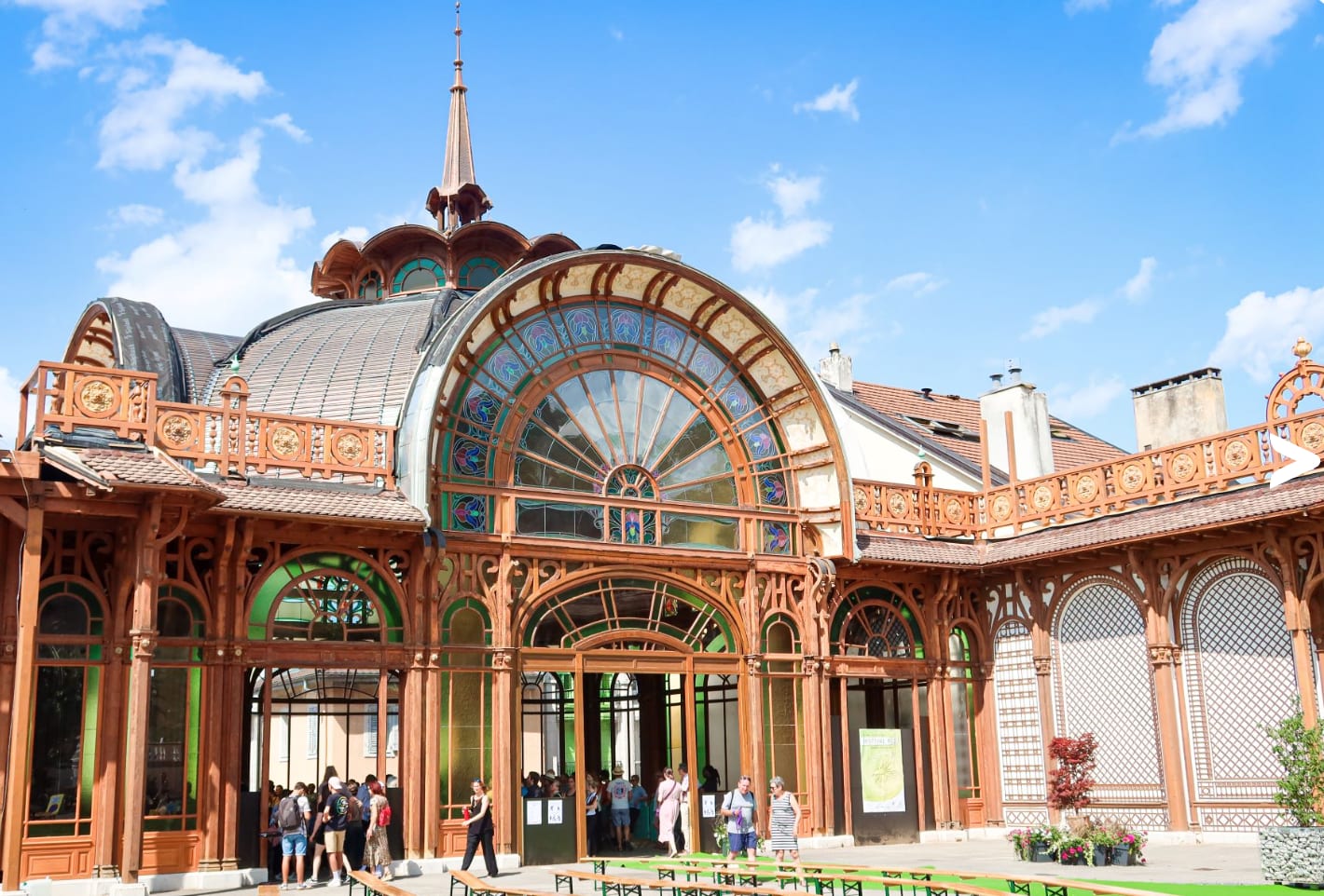 tourisme evian les bains, buvette cachat