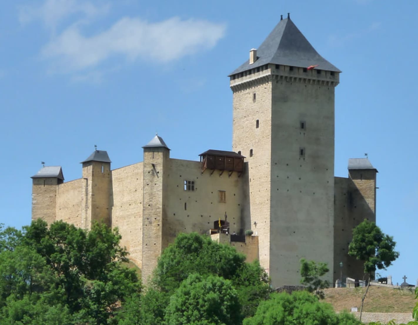 tourisme capvern les bains, chateau de mauvezin