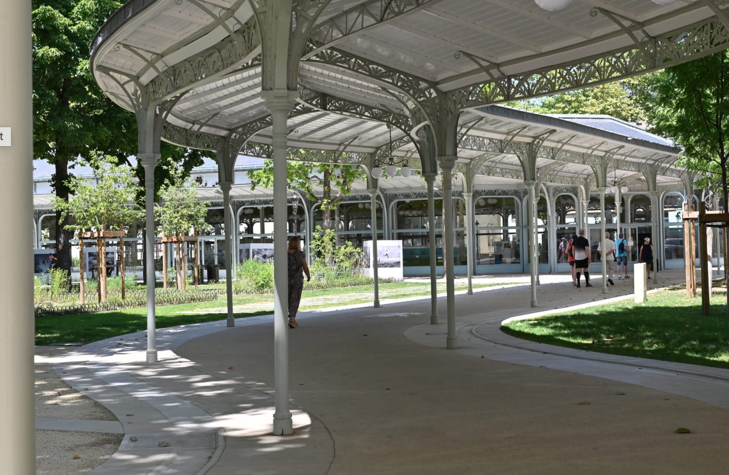 Tourisme Vichy, galerie parc des sources