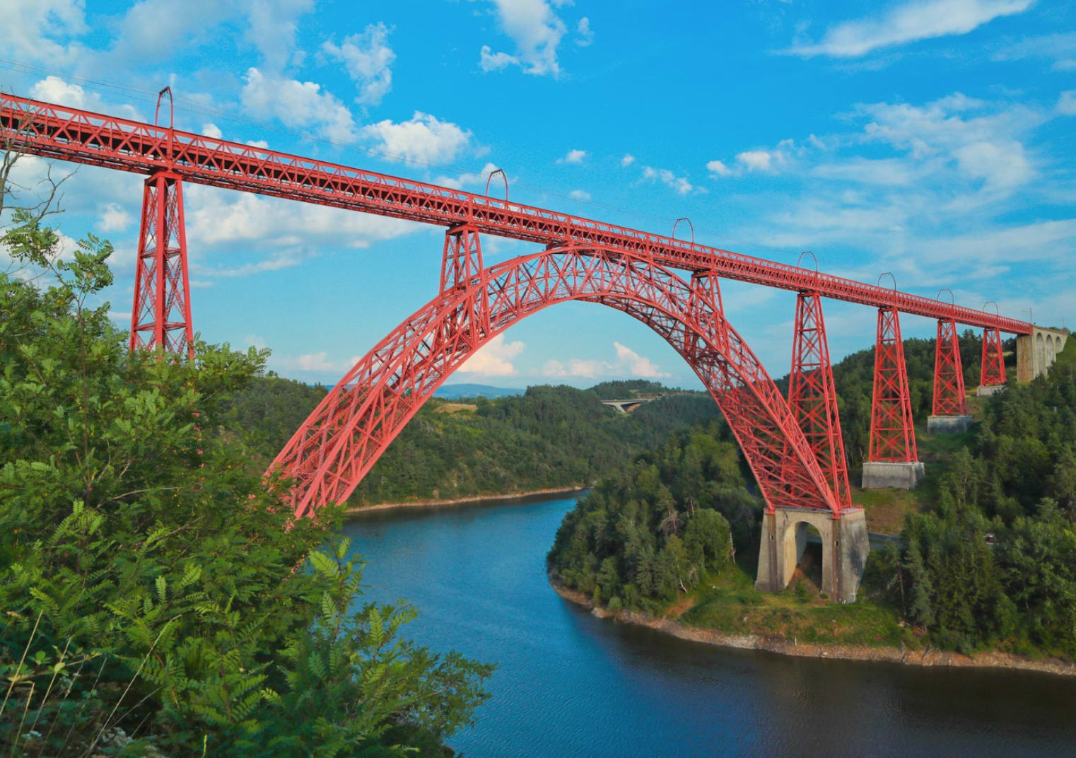 tourisme chaudes aigues, viaduc de garabit