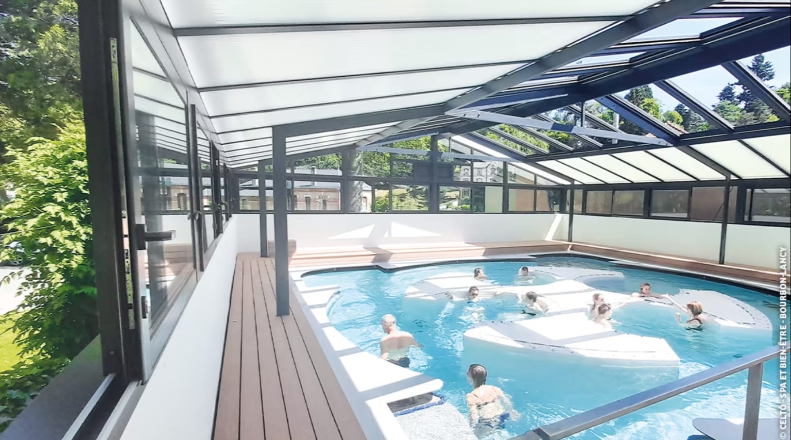 le centre Celto des thermes de boubon lancy