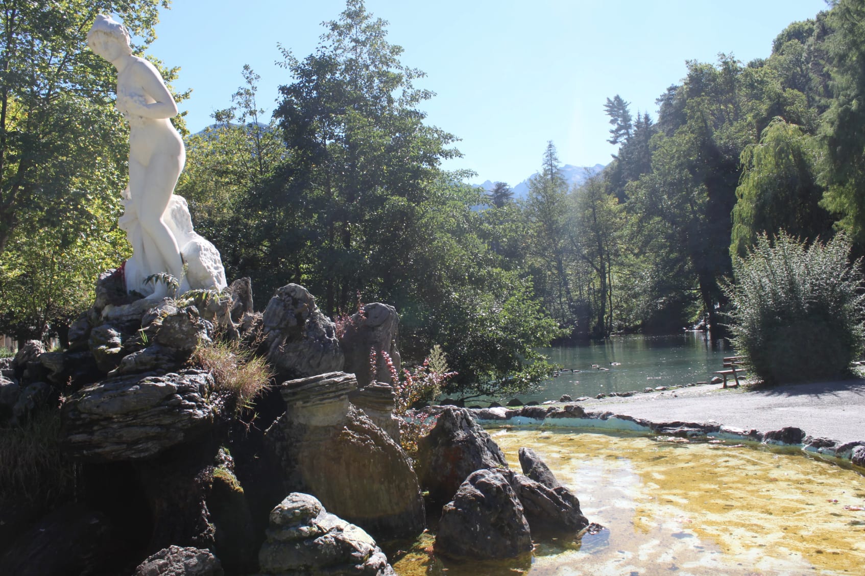 tourisme luchon, parc des Quinconces