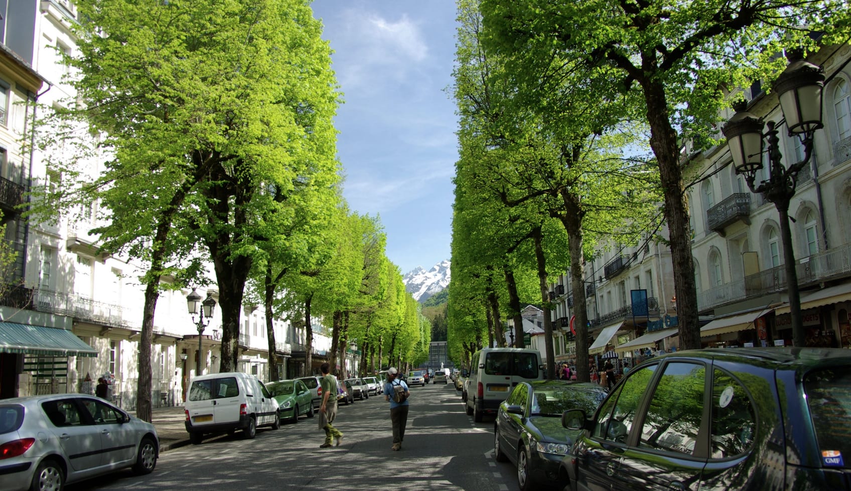tourisme luchon, allée d'étigny