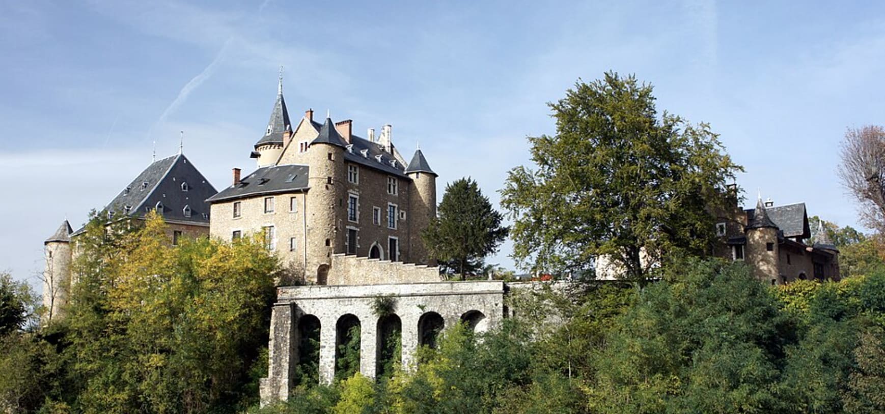 tourisme uriage les bains, chateau d'uriage