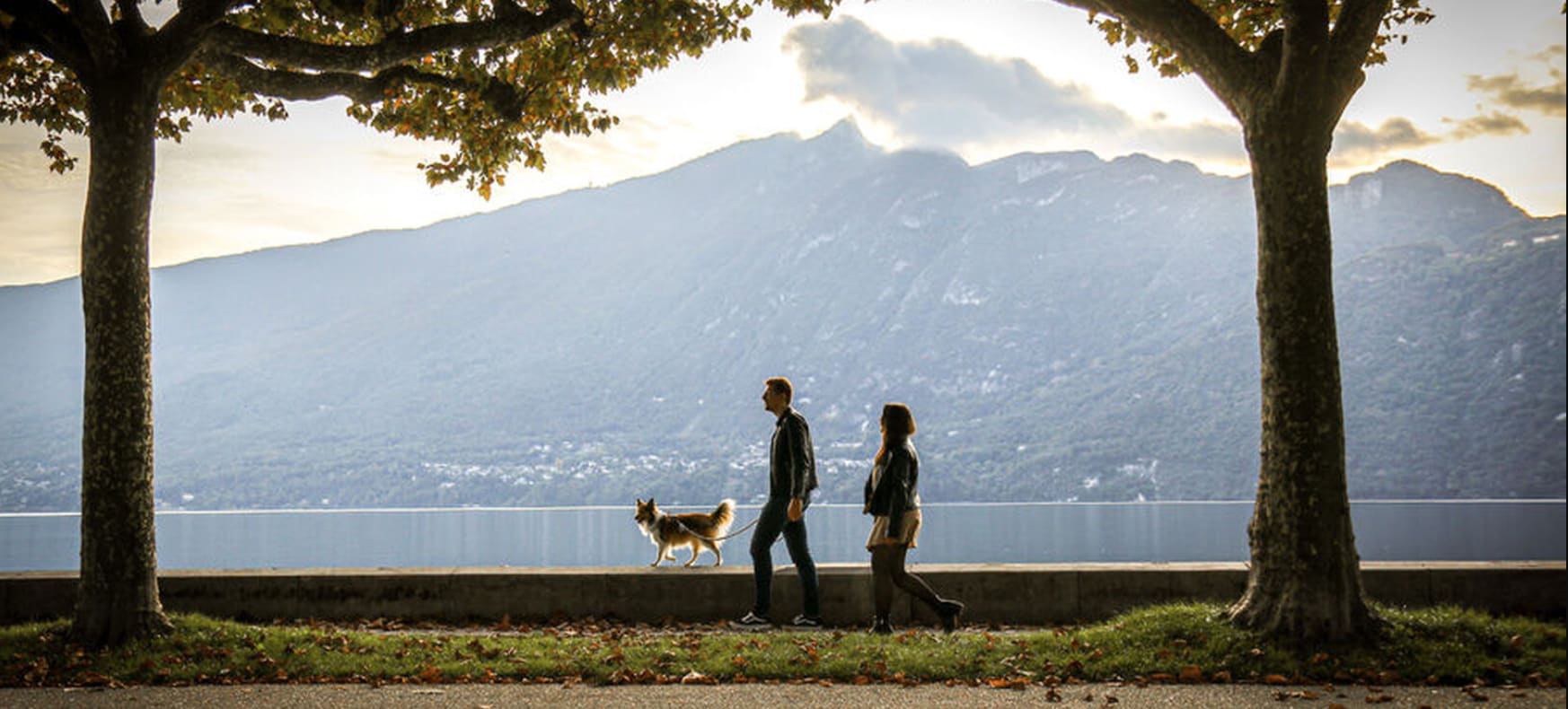 Tourisme aix-les-bains, esplanade du lac