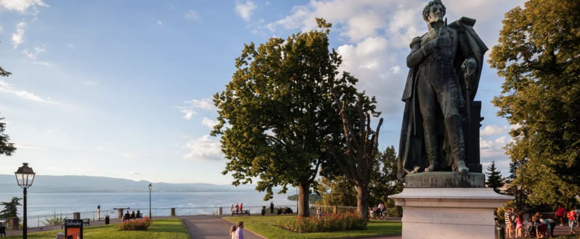 tourisme thonon les bains, statue general dessaix