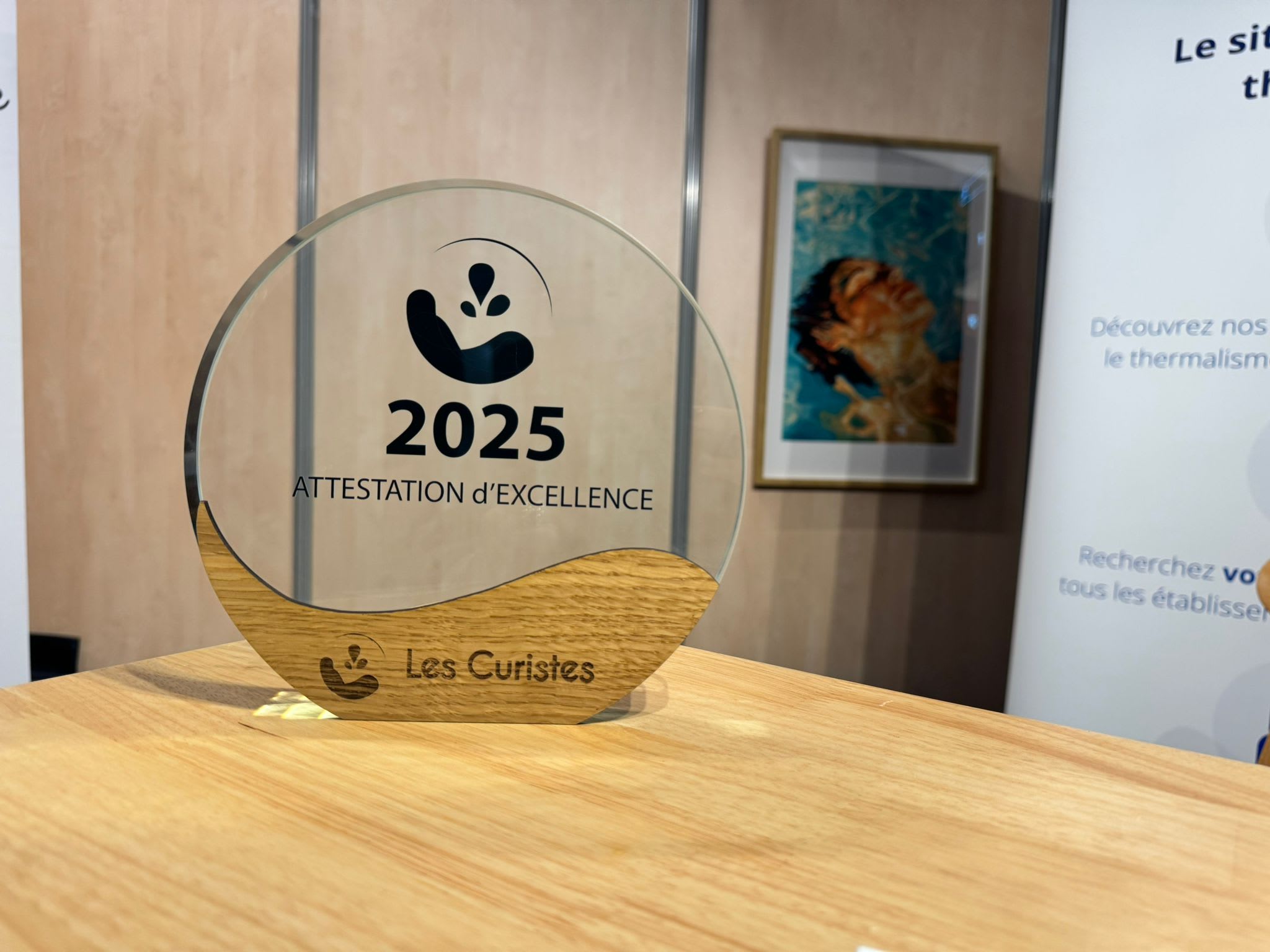 Remise du Trophée de l’Excellence Thermale 2026 - le trophée