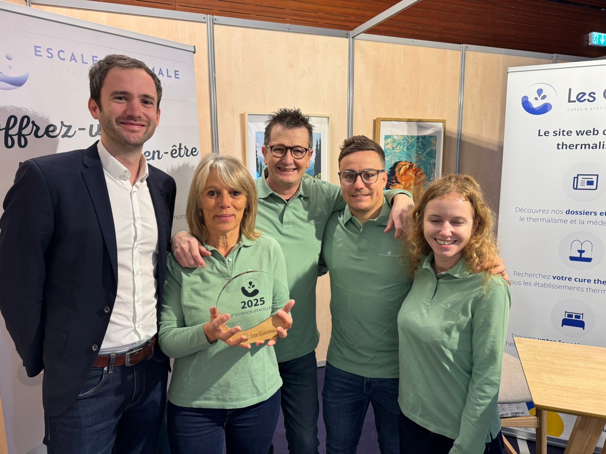 Remise du Trophée de l’Excellence Thermale 2026 à la station thermale de Gréoux-les-Bains