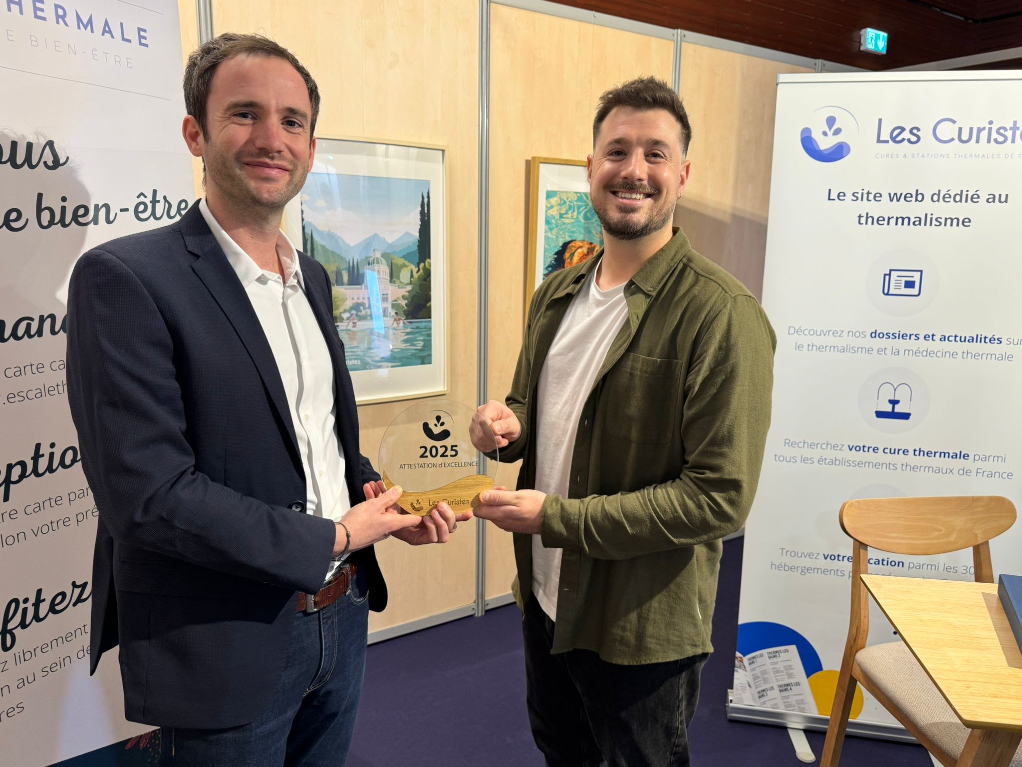 Trophée de l’Excellence Thermale 2026 remis à la station thermale des Thermes Sarrailh de Dax