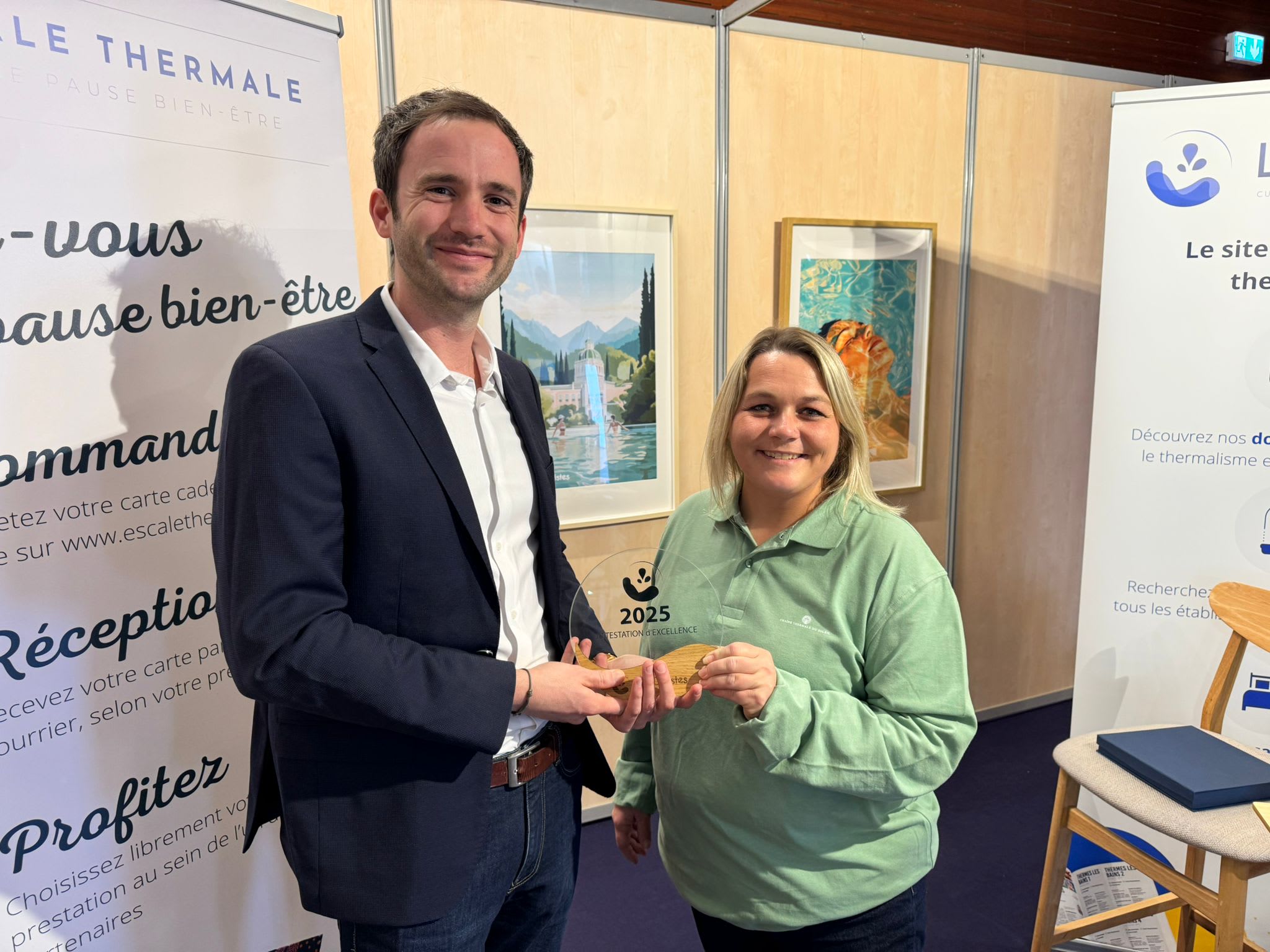 Trophée de l’Excellence Thermale 2026 remis à la station thermale du Mont-Dore