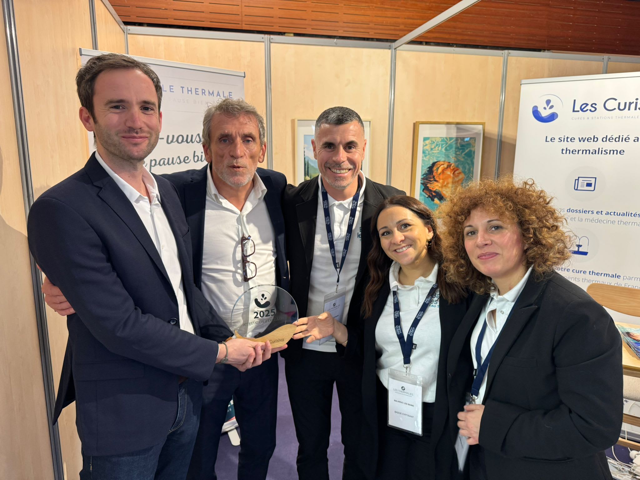 Remise du Trophée de l’Excellence Thermale 2026 à Balaruc-les-Bains