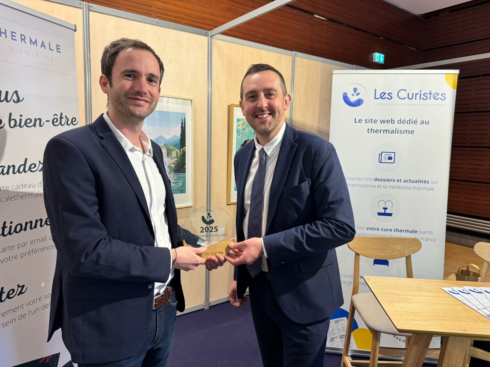 Bourbon-Lancy reçoit le Trophée de l’Excellence Thermale 2026