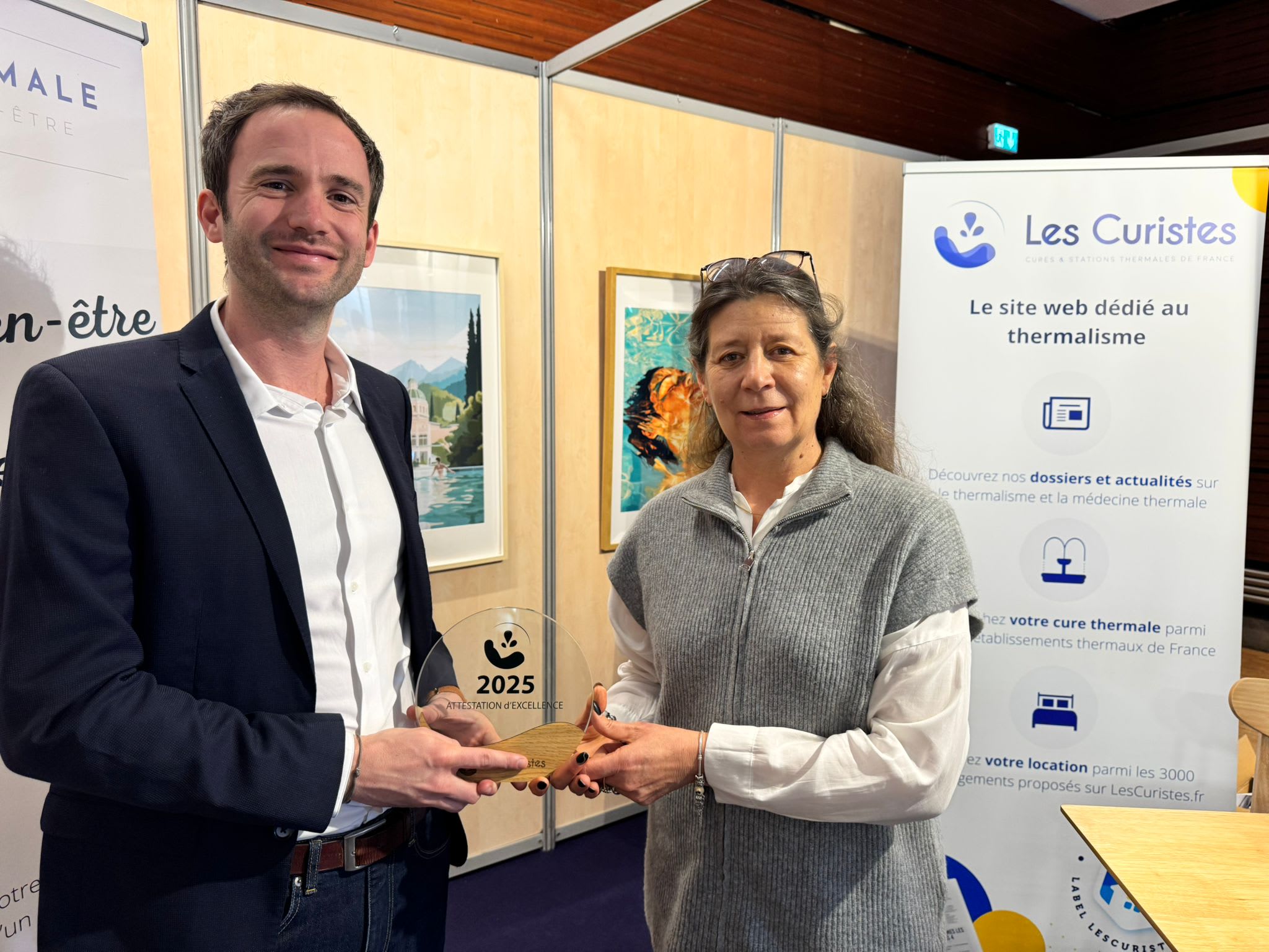 Remise du Trophée de l’Excellence Thermale 2026 à Digne-les-Bains