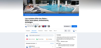 groupes facebook d'entraide entre curiste aix les bains