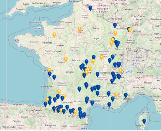 sevrage tabagique carte des stations thermales