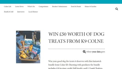Dog Treat Hamper