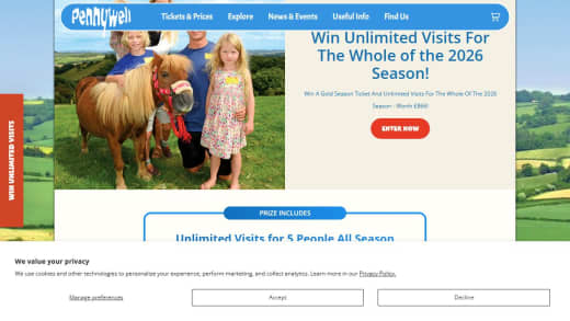 Gold Season Ticket To Pennywell Farm